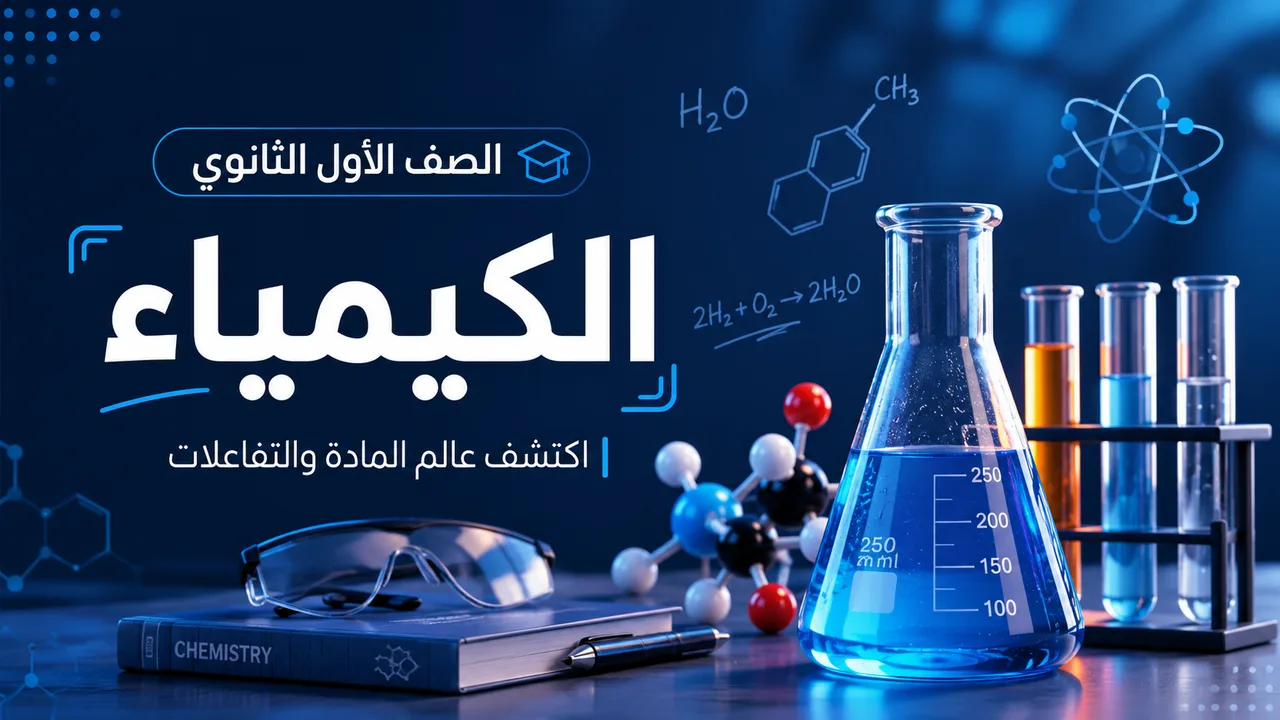 كورس كيمياء الصف الأول الثانوي